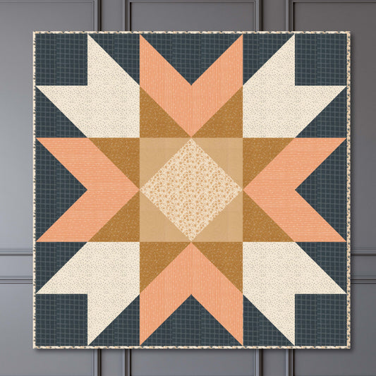 Introducing La Stella: A Modern Star Quilt Pattern by Quiltd Studios