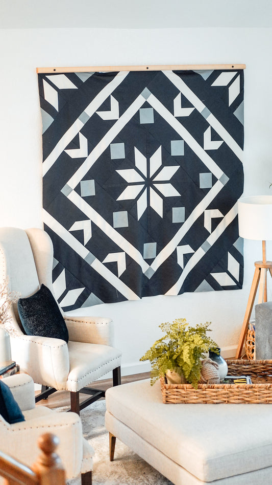 Swiss Star Quilt Pattern - PDF Download (FREE)