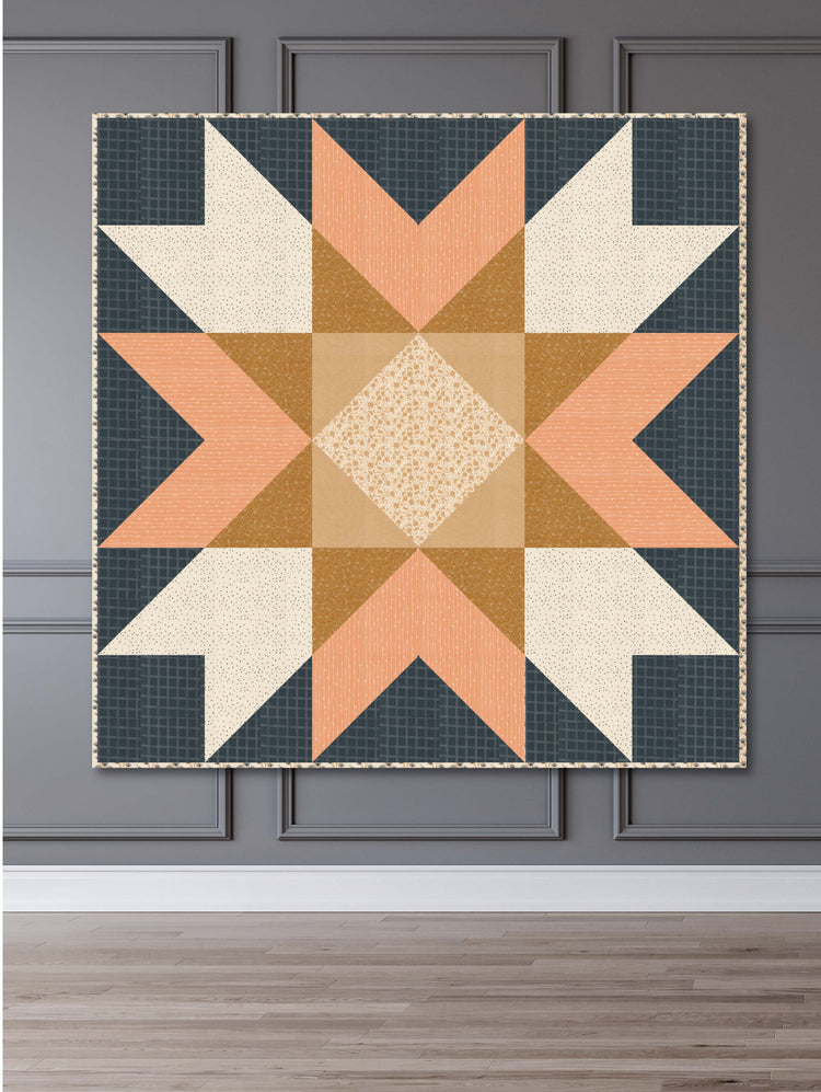 NEW! La Stella Quilt Pattern - Paper Pattern (limited amount!)
