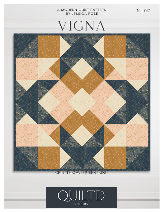 Vigna Modern Quilt PDF | Beginner Friendly Quilt Pattern