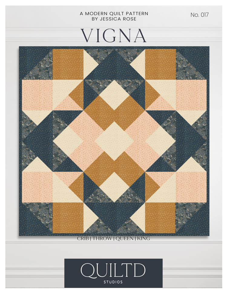 Vigna Modern Quilt PDF | Beginner Friendly Quilt Pattern