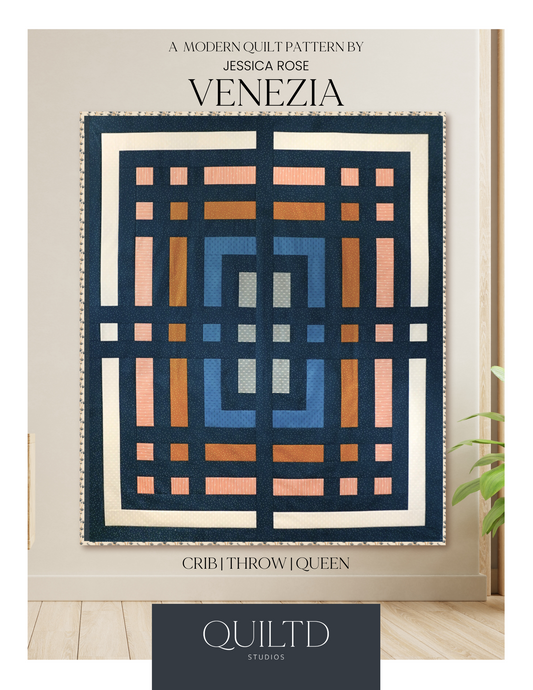Venezia Modern Quilt Pattern - PDF Download