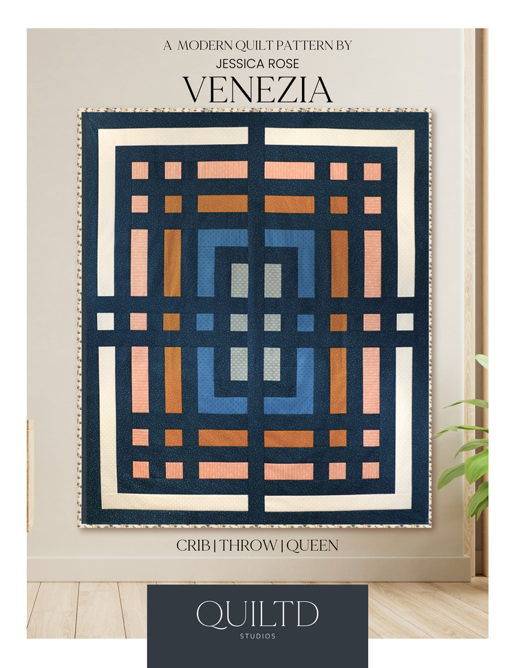 NEW! Venezia Modern Quilt Pattern - PDF Download