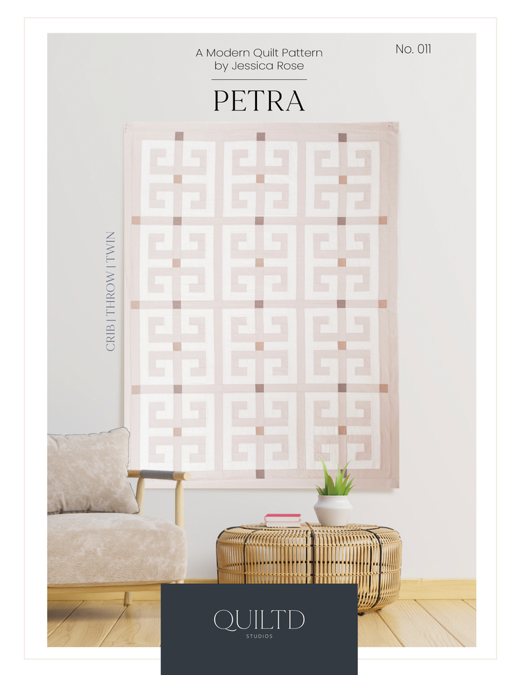 Petra Quilt Pattern - PDF+ Download (includes step-by-step videos!)