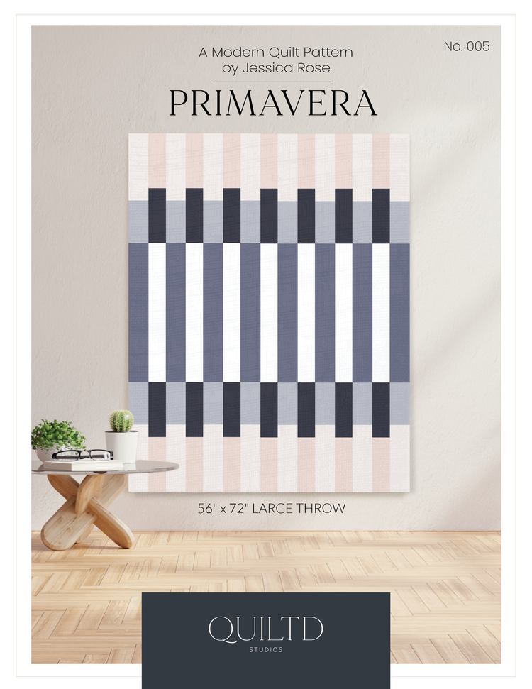 Primavera Quilt Pattern - PDF Download (FREE)